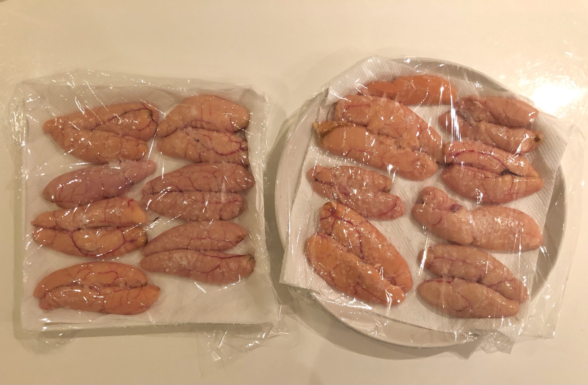 釣ったスケソウダラで塩タラコ作り | 釣りMOMO日記