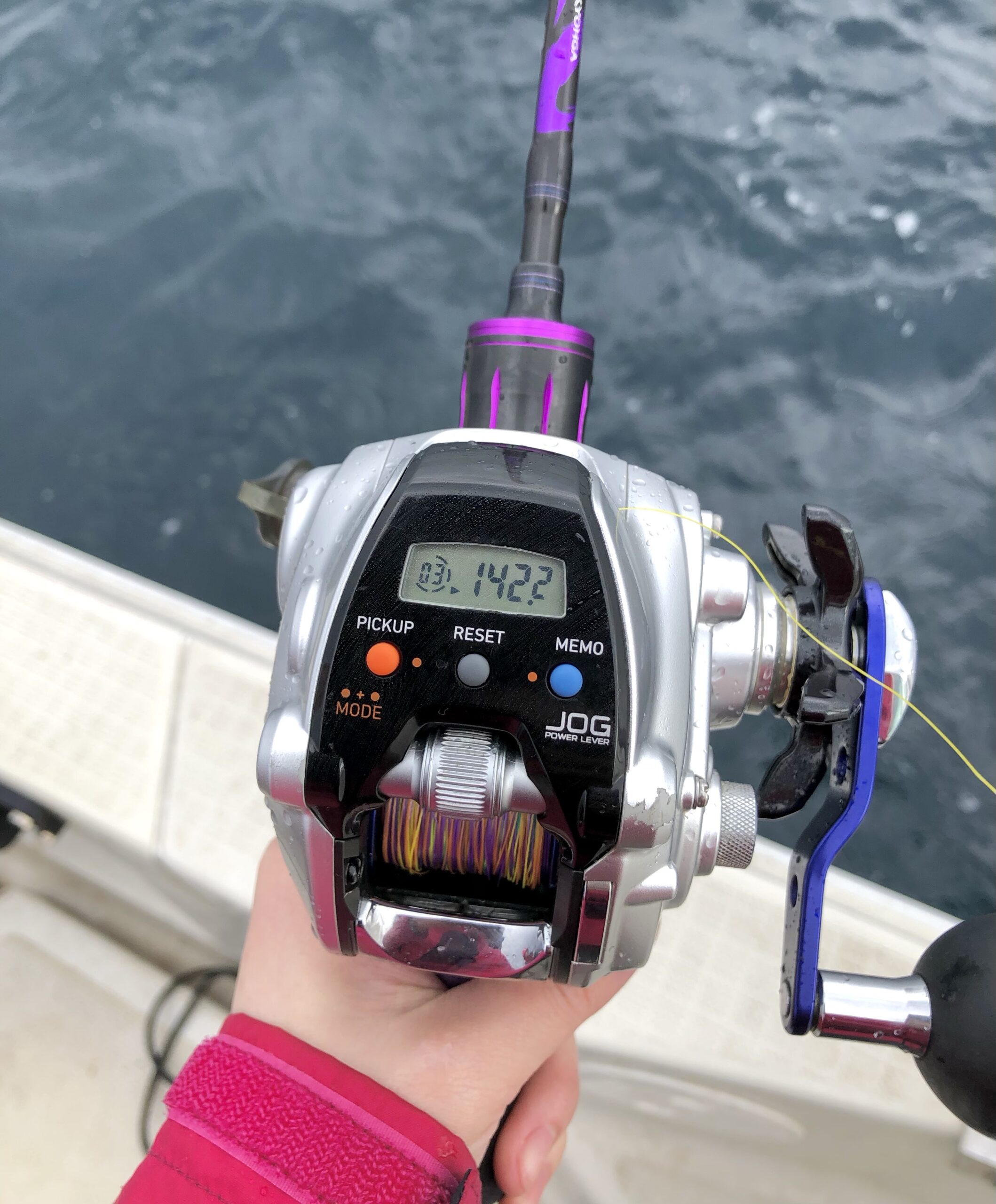 JOG POWER LEVER 電動リール SEABORG 150J JOG POWER LEVER 電動リール SEABORG 150J（JOG POWER LEVER